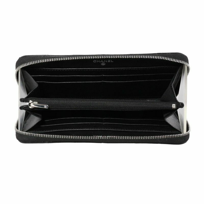 シャネル CHANEL 長財布 レディース ブラック AP3406 B12957 94305 ココマーク 一粒万倍日