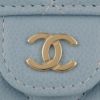 シャネル CHANEL 長財布 レディース ブルー AP0241 B10583 NO195 LIGHT BLEU ココマーク