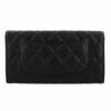 シャネル CHANEL 長財布 レディース マトラッセ ブラック AP0241 Y01588 C3906