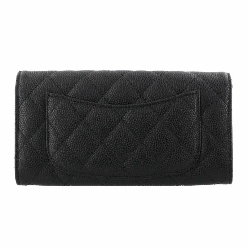 シャネル CHANEL 長財布 レディース マトラッセ ブラック AP0241 Y01864 C3906