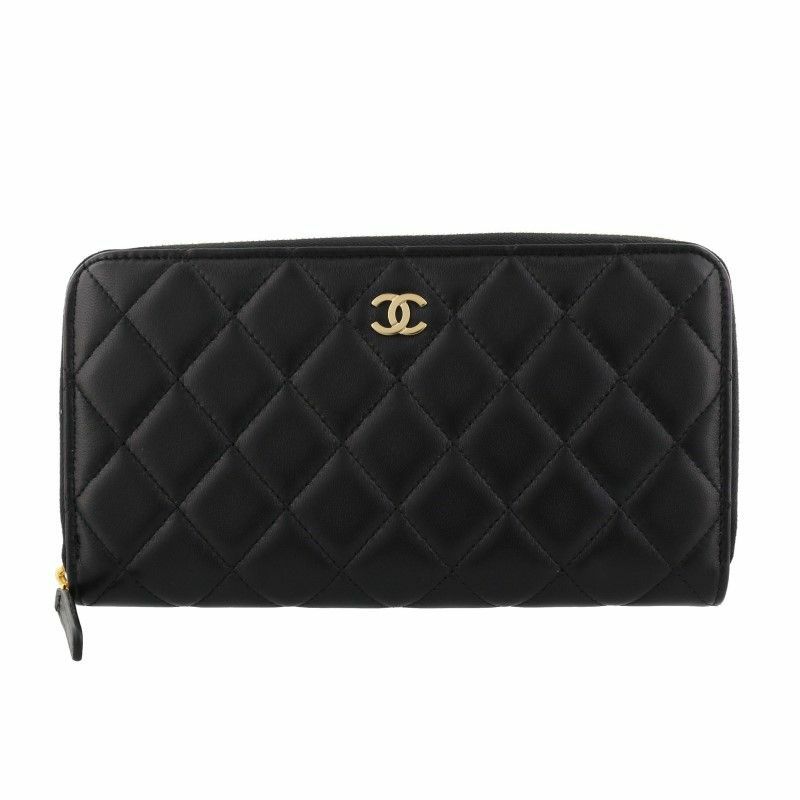 シャネル CHANEL 長財布 レディース ブラック AP0242 Y01864 C3906 
