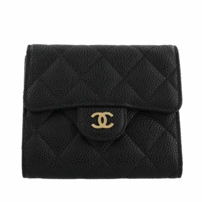 シャネル 三つ折り財布 レディース ココマーク ブラック CHANEL AP4319 B18212 94305 ブラック | GINZA  LoveLove（ラブラブ）