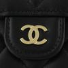 シャネル CHANEL 三つ折り財布 レディース ブラック AP0231 Y01295 C3906