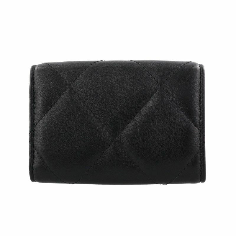 シャネル シャネル CHANEL 三つ折り財布 レディース マトラッセ ブラック AP1789 B04852 94305