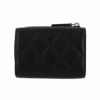 CHANEL 三つ折り財布 レディース マトラッセ ブラック AP3177 B10583 C3906