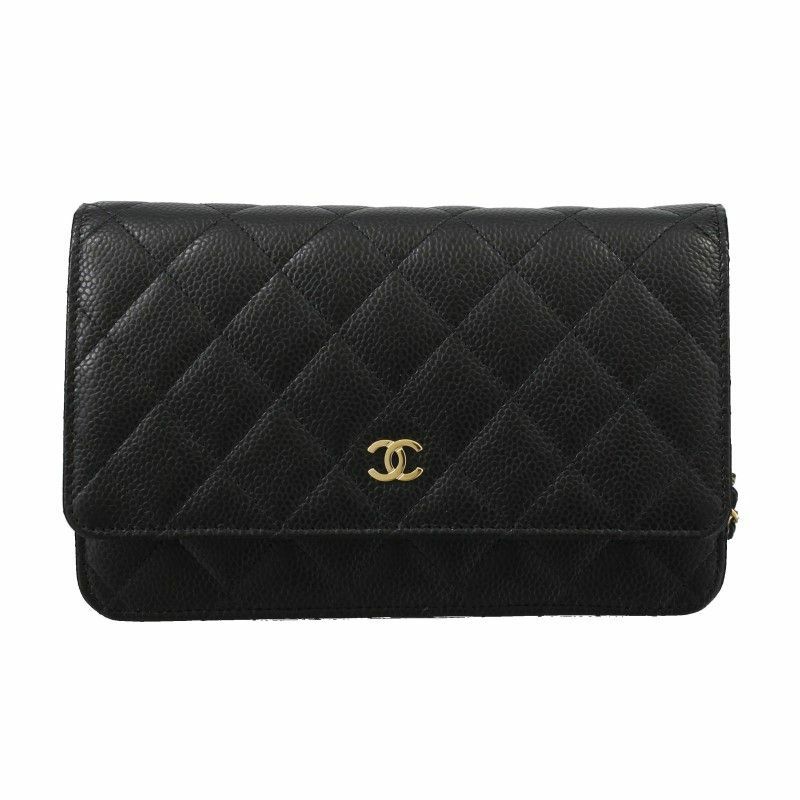 シャネル CHANEL 長財布 レディース マトラッセ ブラック AP0242 