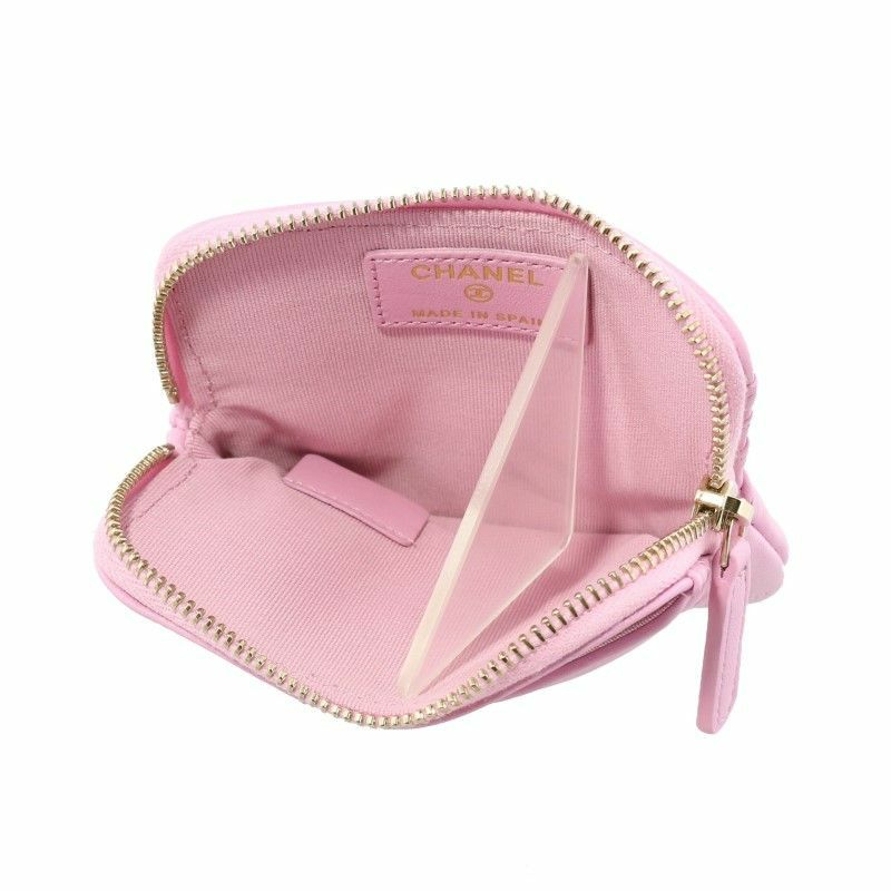 シャネル CHANEL コインケース レディース ピンク AP2086 PINK ココ 