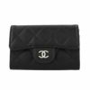 シャネル CHANEL カードケース レディース ブラック AP0214 Y01588 C3906