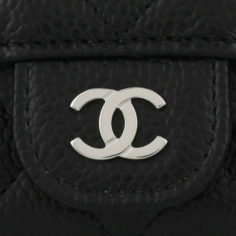 シャネル CHANEL カードケース レディース ブラック AP0214