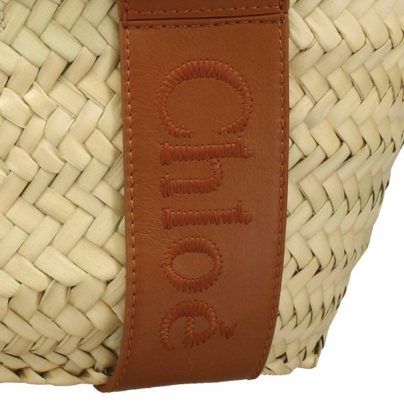 クロエ Chloe ハンドバッグ レディース センス ラフィア ブラウン CHC23SS304 247 CARAMEL