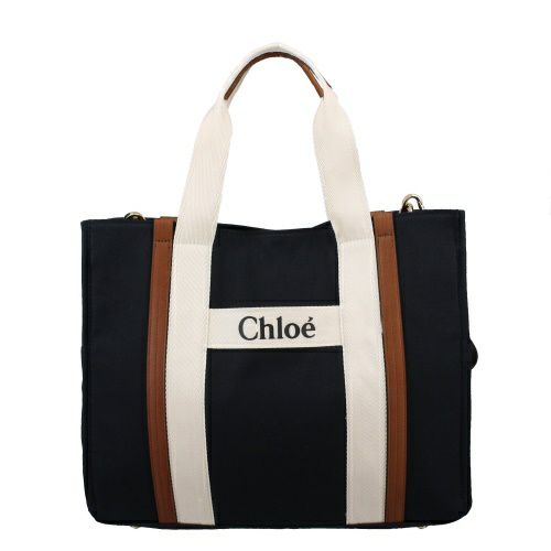 クロエ Chloe キッズ トートバッグ レディース マザーズバッグ C90400 859UNQ NAVY | GINZA LoveLove（ラブラブ）