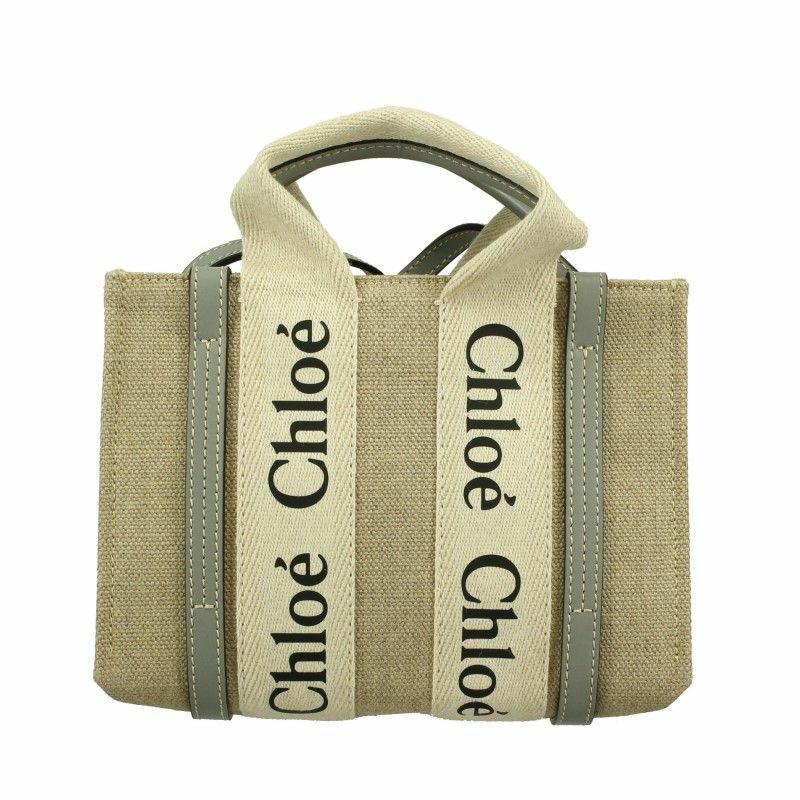 クロエ Chloe トートバッグ レディース WOODY グレー  