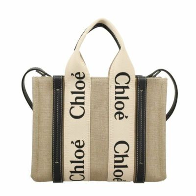 クロエ Chloe ハンドバッグ レディース WOODY ベージュ CHC22AP237 I26