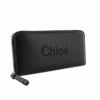 クロエ Chloe 長財布 ラウンドファスナー レディース ブラック CHC23AP970 I10 001 BLACK