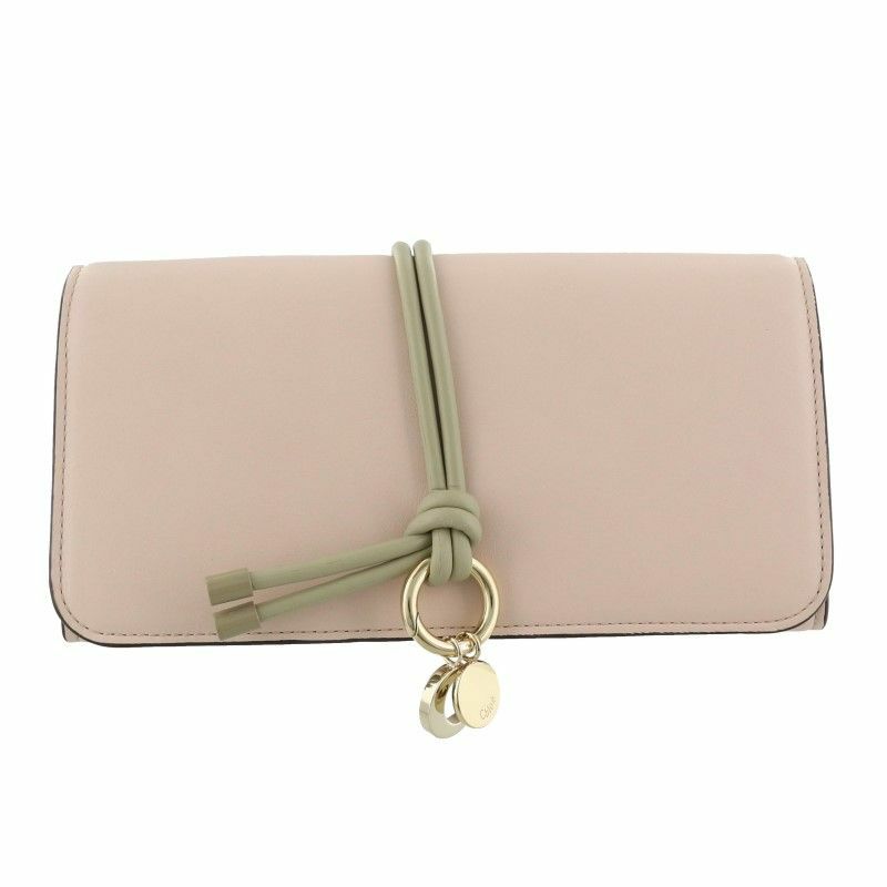 【新品】クロエ Chloé 長財布 ピンクベージュ 箱・保存袋付き Chloe クロエ chloe 財布 長財布 CHC21WP941 F57 セメントピンク
