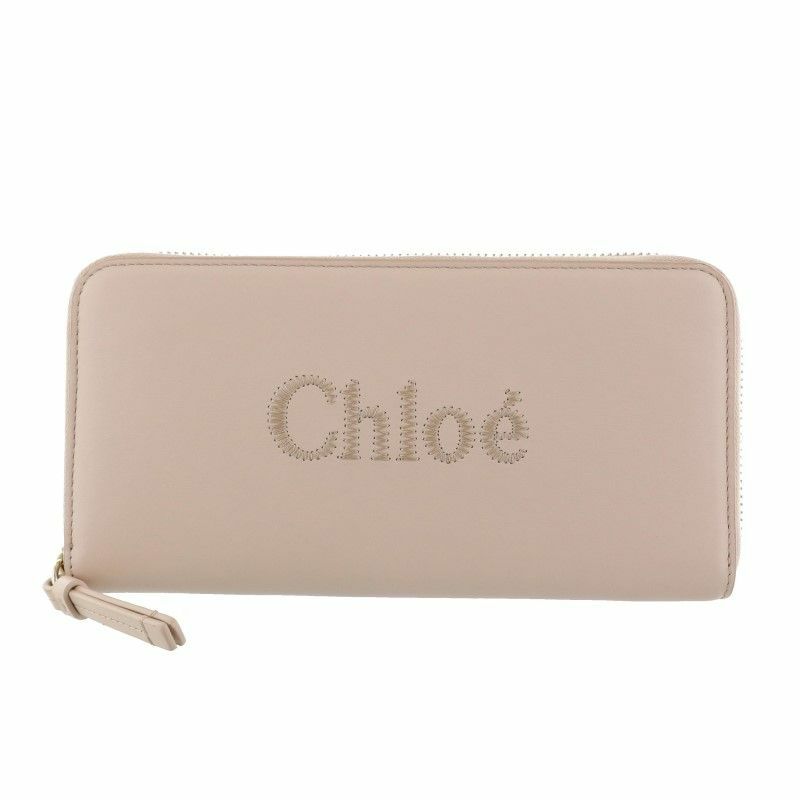 クロエ Chloe 長財布 レディース ピンク CHC23AP970 I10 6J5 CEMENT PINK ロゴ 無地