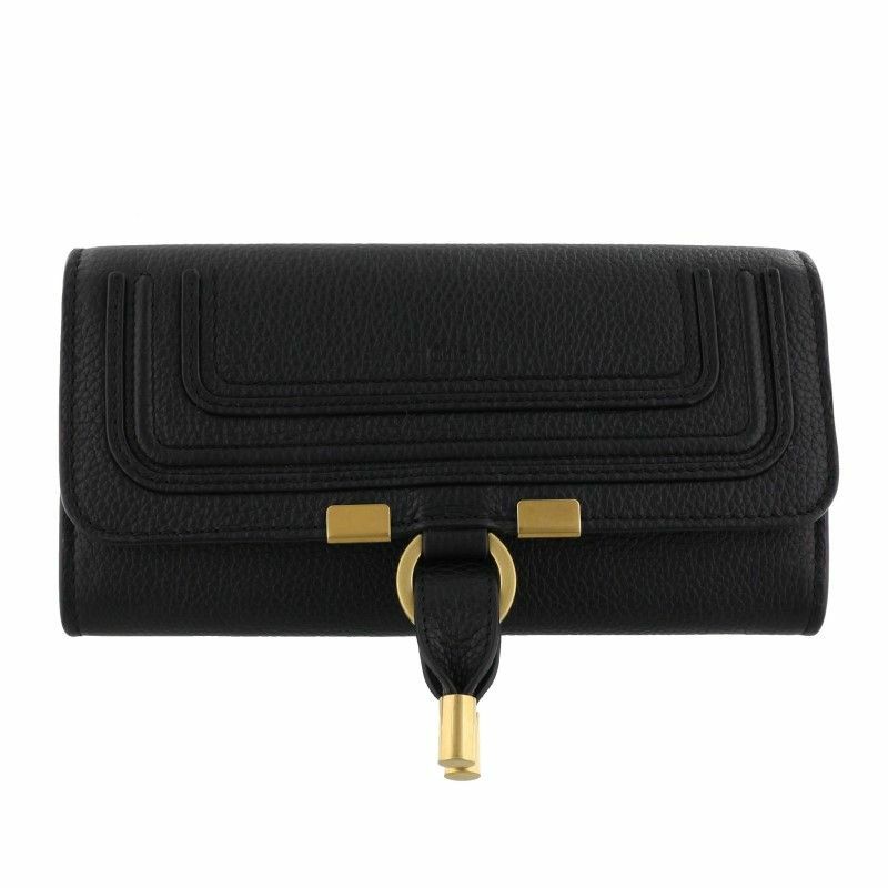 クロエ Chloe 長財布 レディース マーシー ブラック CHC22AP673 I31 001 BLACK