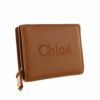 クロエ Chloe 二つ折り財布 レディース センス ブラウン CHC23SP867 247 CARAMEL