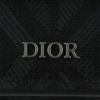 Christian Dior クリスチャンディオール 三つ折り財布 折財布 メンズ ブラック 2ESBC110 DCO H43E