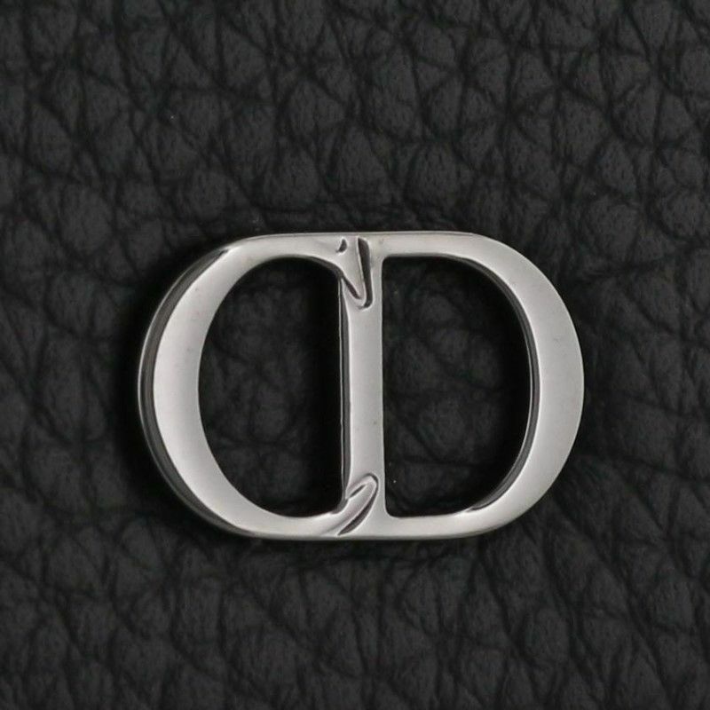 Christian Dior クリスチャンディオール 二つ折り財布 折財布 メンズ ブラック 2ESBC027 CDI H00N