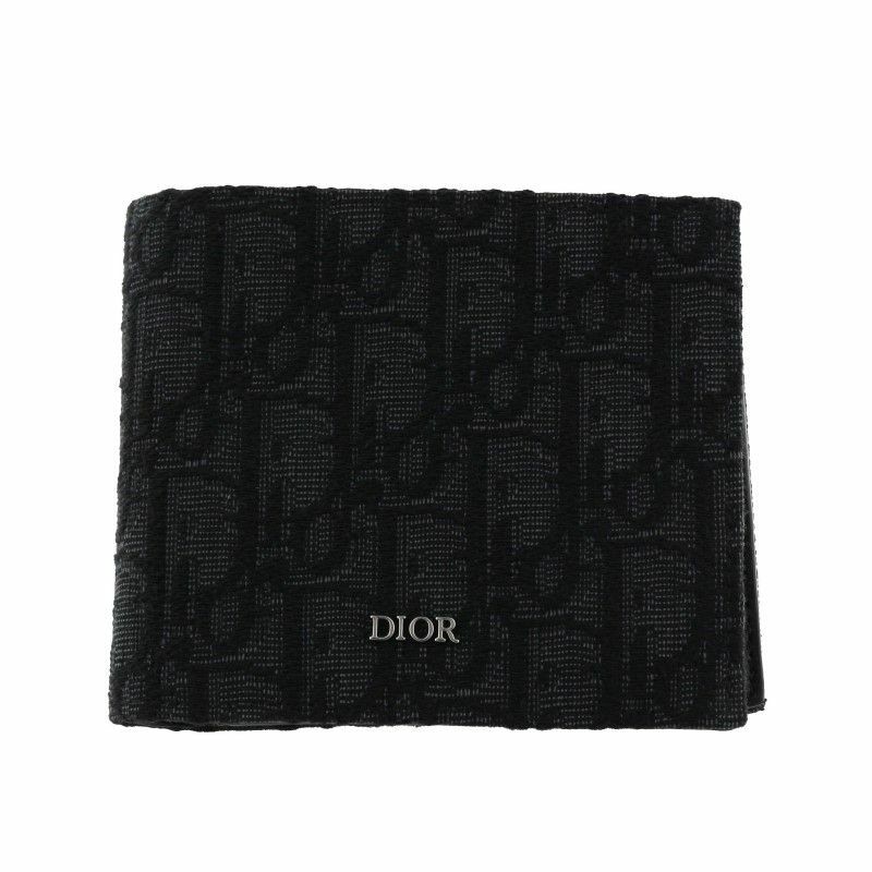クリスチャンディオール Dior 二つ折り財布 メンズ 2OBBC027 YSE H03E 