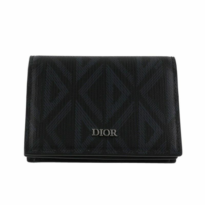 Christian Dior クリスチャンディオール カードケース 名刺入れ メンズ ブラック 2ESCH136 DCO H43E | GINZA  LoveLove（ラブラブ）