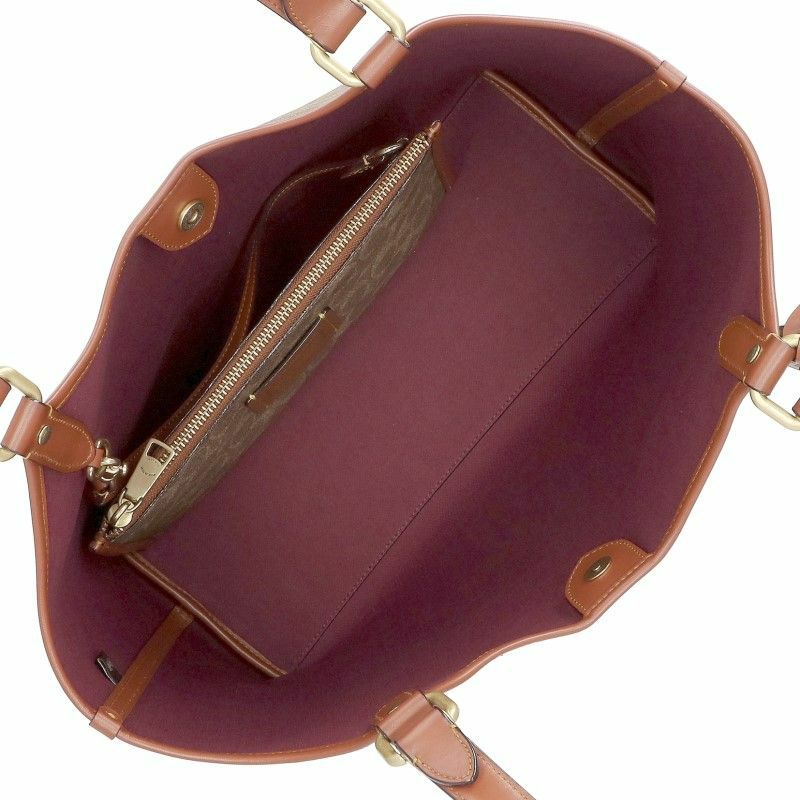 ゴ*ー様 【新品】COACH革バッグ（濃茶色）NPM193-70253 コーチ COACH トートバッグ レディース シグネチャー C6336 B4NQ4