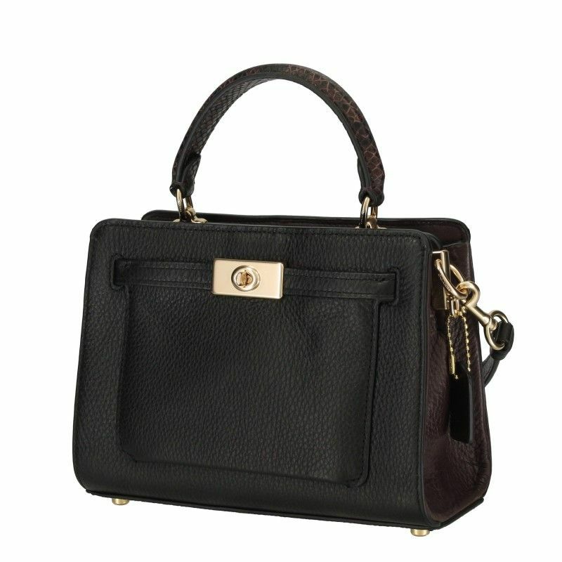 コーチ アウトレット COACH ハンドバッグ レディース ブラックマルチ C8687 IMA47