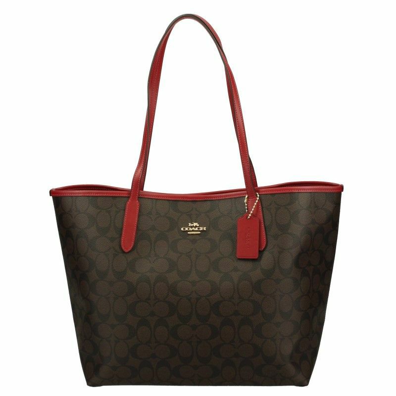 コーチ アウトレット COACH トートバッグ レディース レッドアップル  