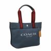 コーチ アウトレット COACH トートバッグ レディース ロゴ デニムマルチ CK168 SVM64