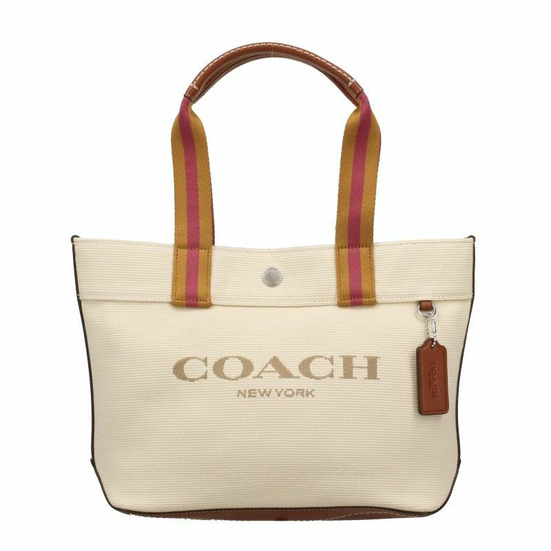 コーチ アウトレット COACH トートバッグ レディース ロゴ ナチュラル