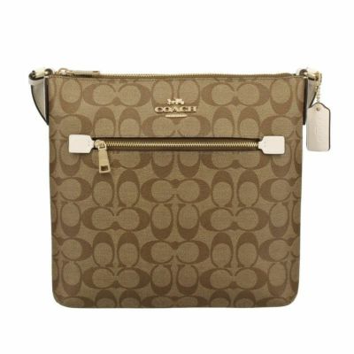 コーチ アウトレット COACH ショルダーバッグ シグネチャー カーキ