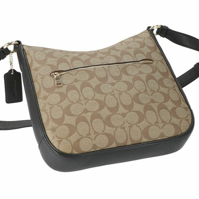 コーチ アウトレット COACH ショルダーバッグ レディース カーキ ブラック C1649 IMCBI