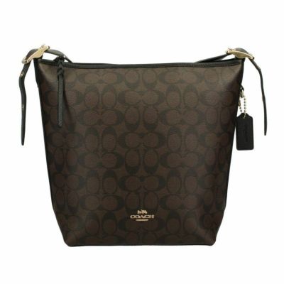 コーチ アウトレット COACH ショルダーバッグ レディース ブラウン ブラック C2819 IMAA8