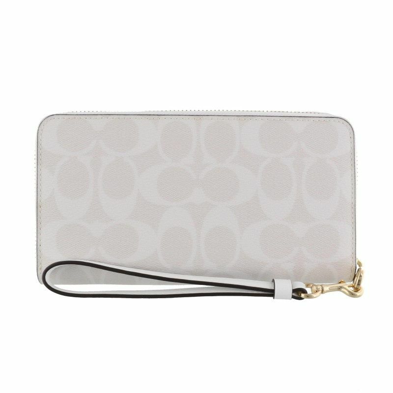 コーチ アウトレット COACH 長財布 レディース チョーク/グレイシアホワイト C4452 IMRFF