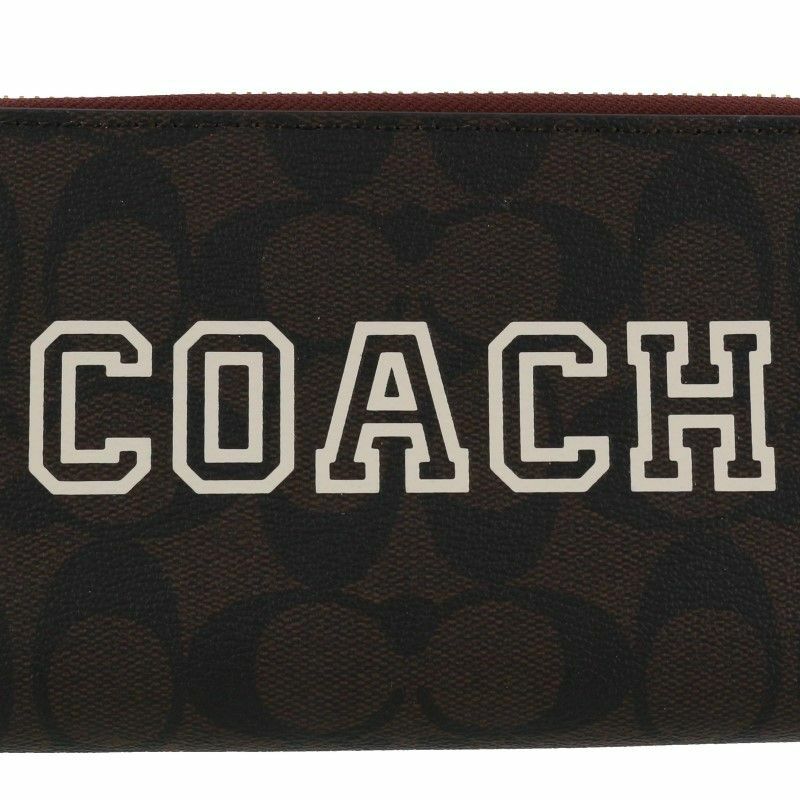 コーチ アウトレット COACH 長財布 レディース ブラウン チョーク 