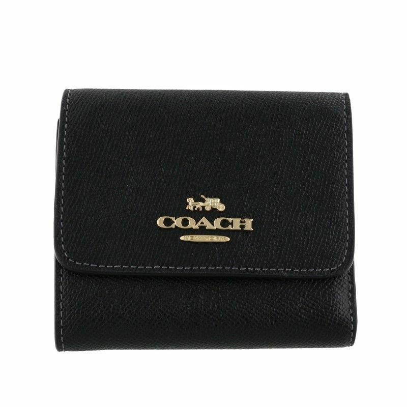 コーチ アウトレット COACH 三つ折り財布 レディース CF427 IMBLK