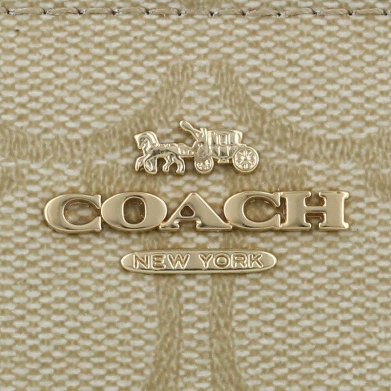 コーチ アウトレット COACH 二つ折り財布 レディース シグネチャー