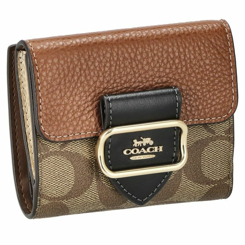 コーチ アウトレット COACH 二つ折り財布 レディース シグネチャー 