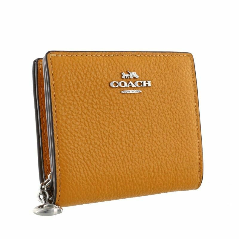 コーチ アウトレット COACH 二つ折り財布 レディース パパイヤ C2862