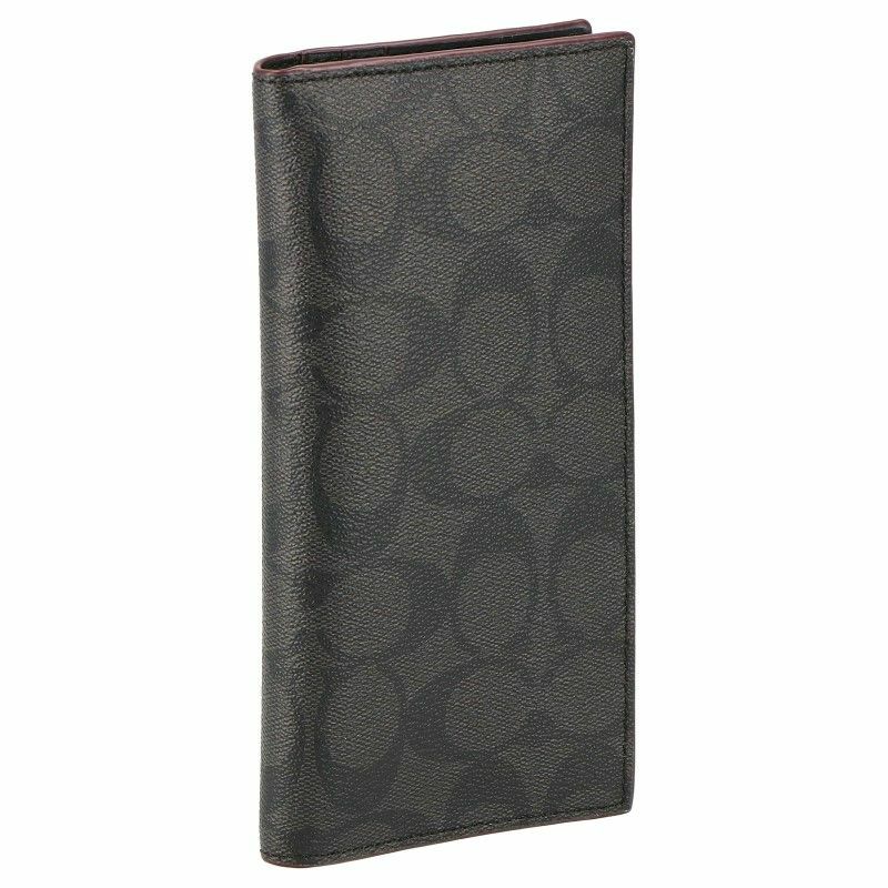 コーチ アウトレット COACH 長財布 メンズ シグネチャー 91635 QBLWO  