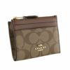 コーチ アウトレット COACH コインケース シグネチャー カーキ サドル 88208 IME74