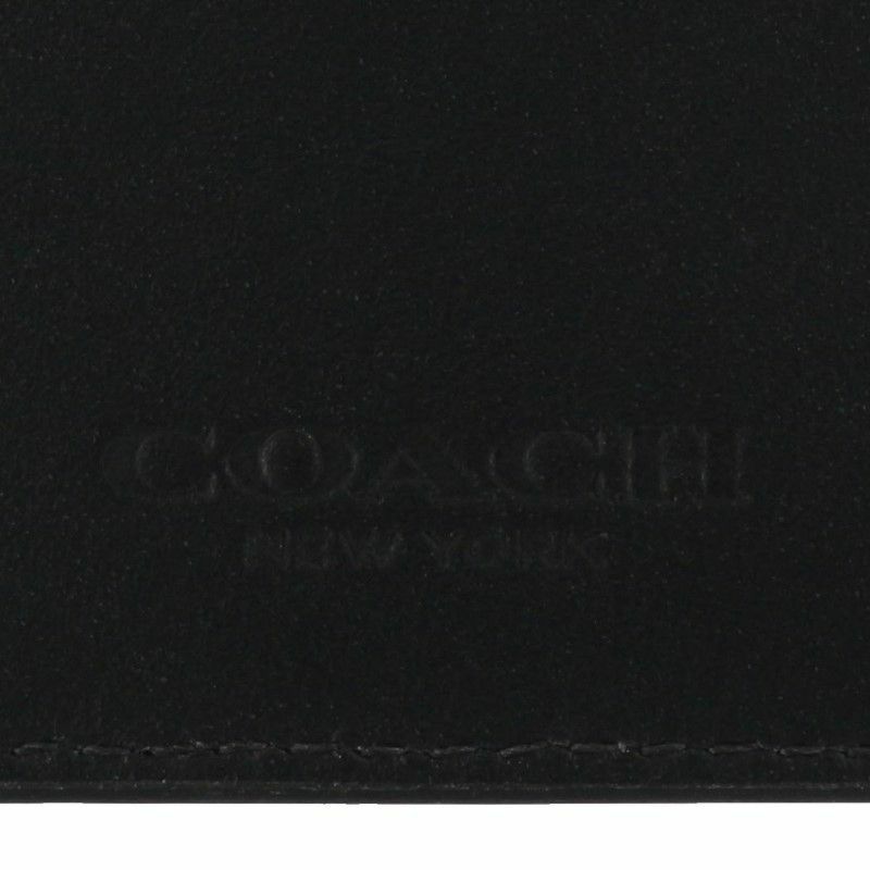 コーチ アウトレット COACH カードケース メンズ ブラック C3162 QB/BK
