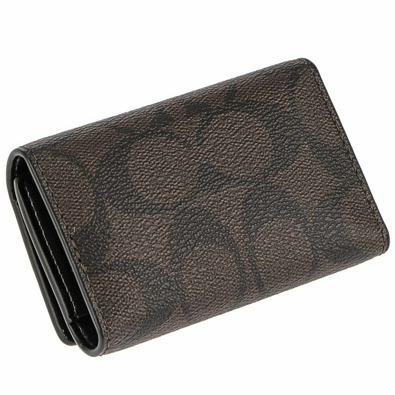 コーチ アウトレット COACH キーケース レディース ブラウン/ブラック 77998 IMAA8