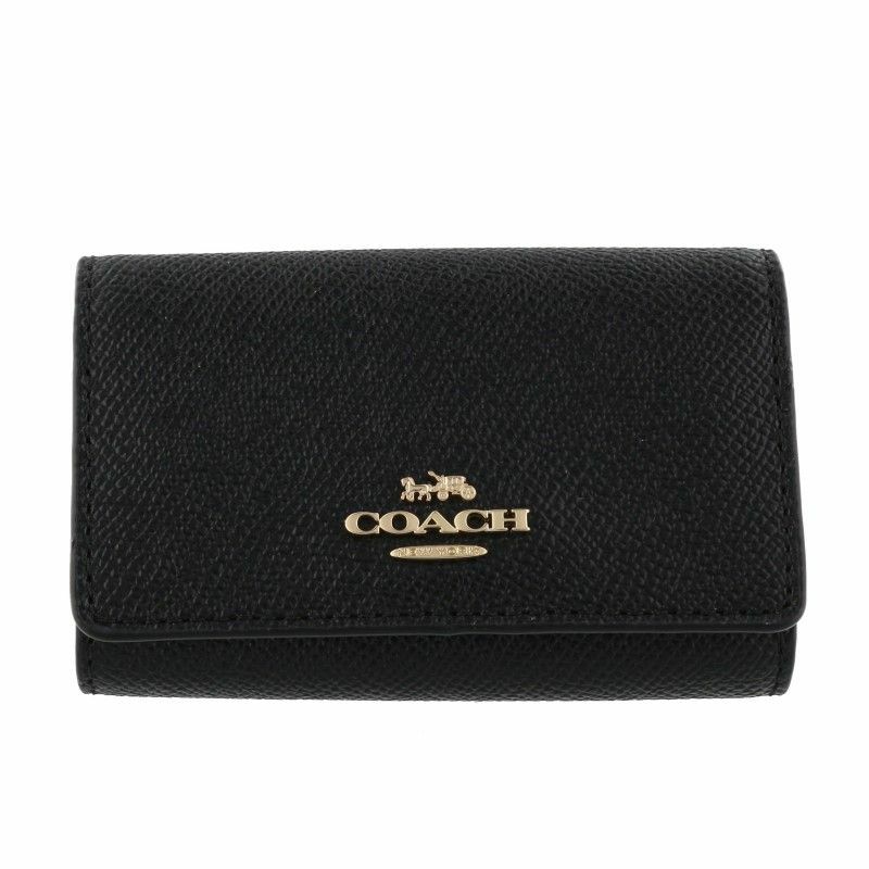 コーチ アウトレット COACH キーケース レディース ブラック 76741 IMBLK