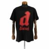 DIESEL ディーゼル Tシャツ メンズ T DIEGOR K54 ブラック XLサイズ A08681 0GRAI 9XX BK