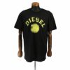 DIESEL ディーゼル Tシャツ メンズ T DIEGOR K56 ブラック XLサイズ A08682 0GRAI 9XX BK