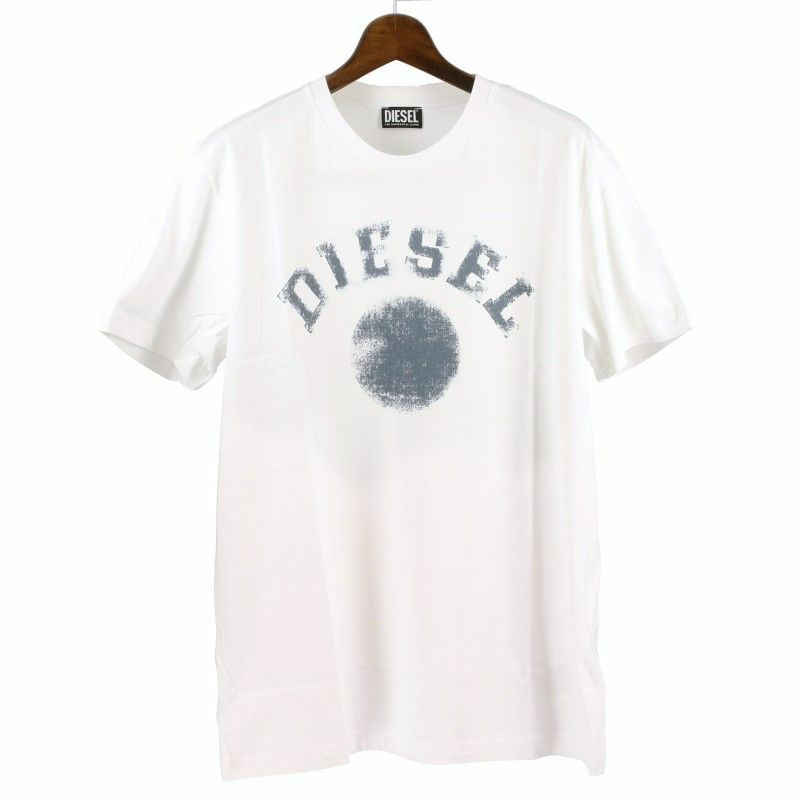 DIESEL ディーゼル Tシャツ メンズ T DIEGOR K56 ホワイト XLサイズ A08682 0GRAI 100 WH