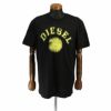 DIESEL ディーゼル Tシャツ 半袖 メンズ T DIEGOR K56 ブラック Lサイズ A08682 0GRAI 9XX BK