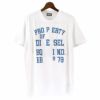 DIESEL ディーゼル Tシャツ 半袖 メンズ T DIEGOR K59 ホワイト Lサイズ A08689 0GRAI 100 WH